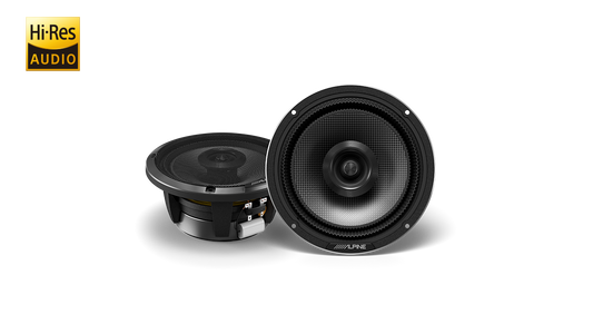 Alpine HDZ-65 – Alpine Status Hi-Res 6.5” (16.5cm) Coaxial Speakers
