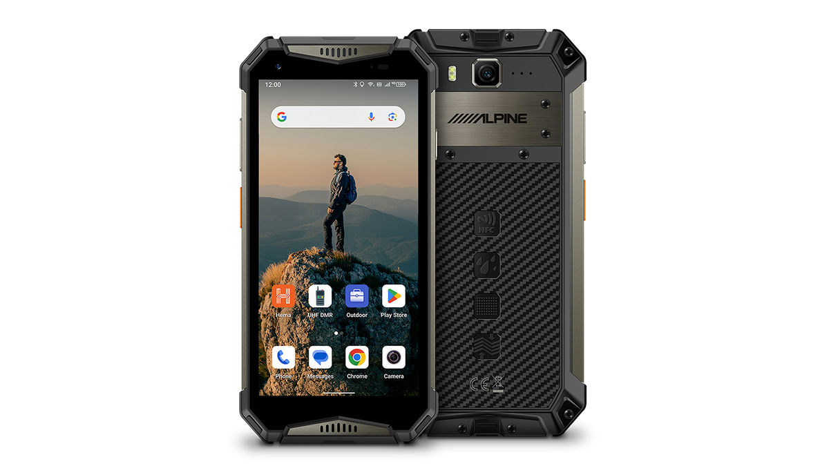Alpine HX-Z6 – 5.6-Inch Global UHF DMR Smartphone Navigator Powered by Google Mobile Services and Hema Maps – view 3