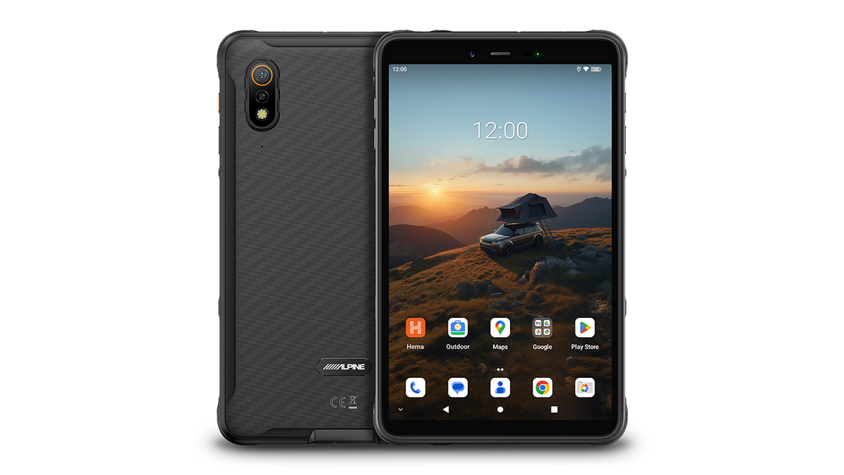 Alpine HX-Z8 – 8-Inch XL Rugged Portable Communication Navigator Powered by Google Mobile Services and Hema Maps – view 4