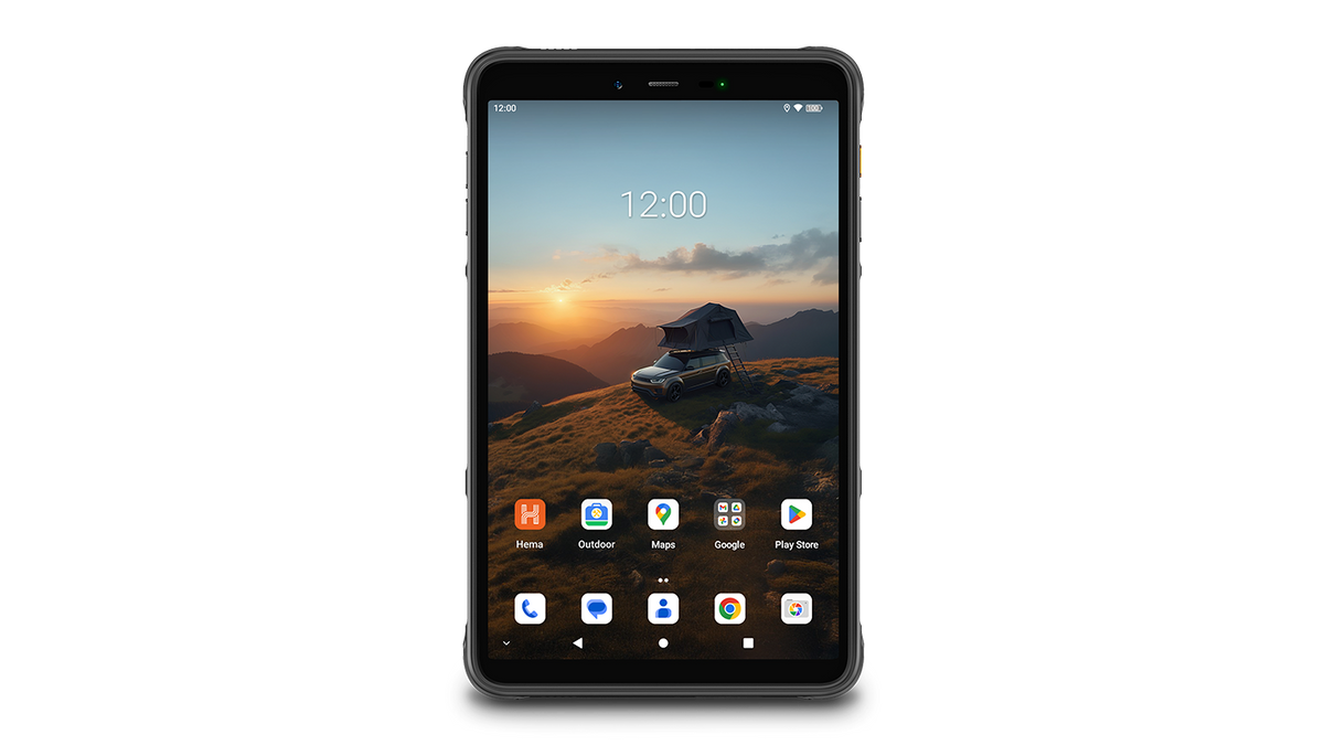 Alpine HX-Z8 – 8-Inch XL Rugged Portable Communication Navigator Powered by Google Mobile Services and Hema Maps – view 3