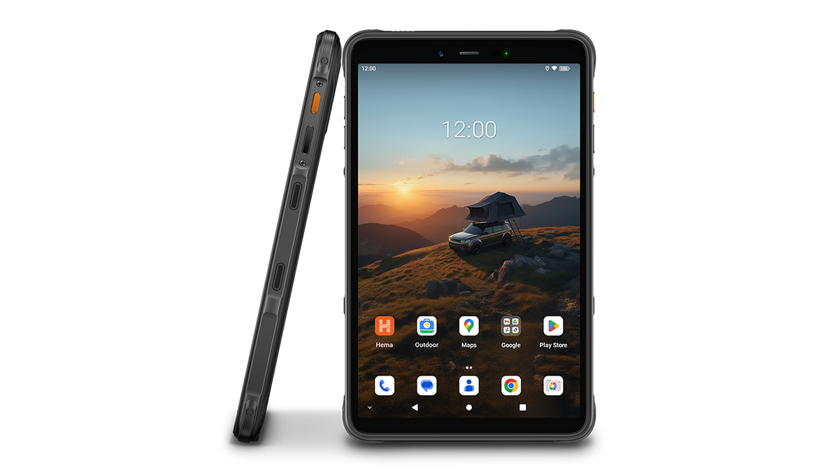 Alpine HX-Z8 – 8-Inch XL Rugged Portable Communication Navigator Powered by Google Mobile Services and Hema Maps