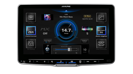 Alpine iLX-F509E – Halo9 9” High-Res Audio Receiver with Wireless Apple CarPlay – view 2