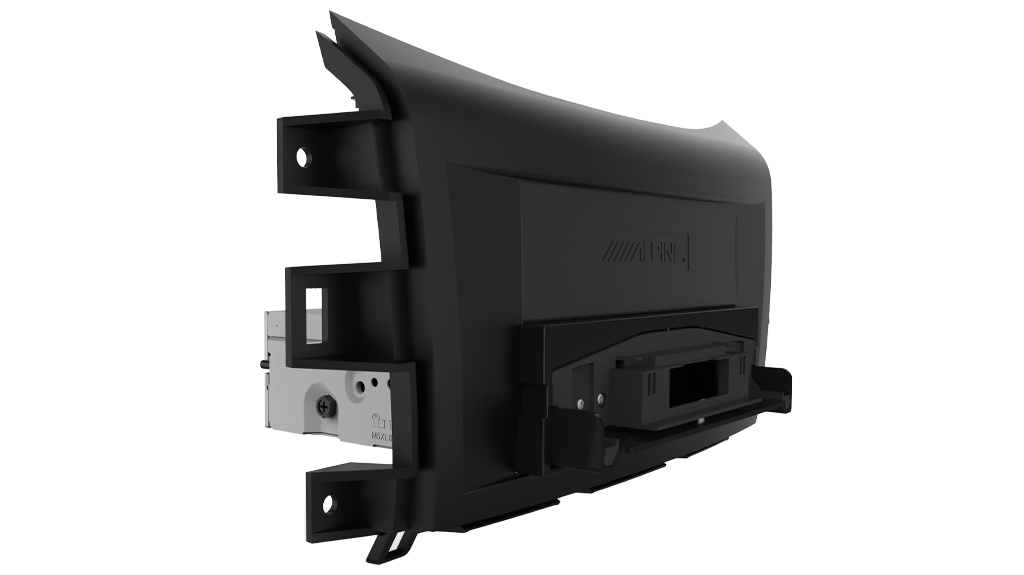 Alpine KAE-1DTB – 1-DIN Halo9 and Halo11 Universal Top/Bottom Mount Blanking Plate – view 3