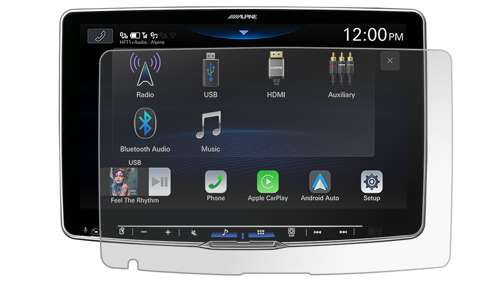 Alpine KAE-HF11DA – Anti-glare Protective Film for Alpine iLX-F511A Halo11 Receiver