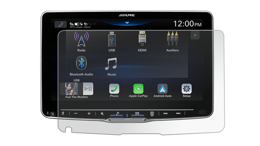 Alpine KAE-HF9DA – Anti-glare Protective Film for Alpine iLX-F509A Halo9 Receiver