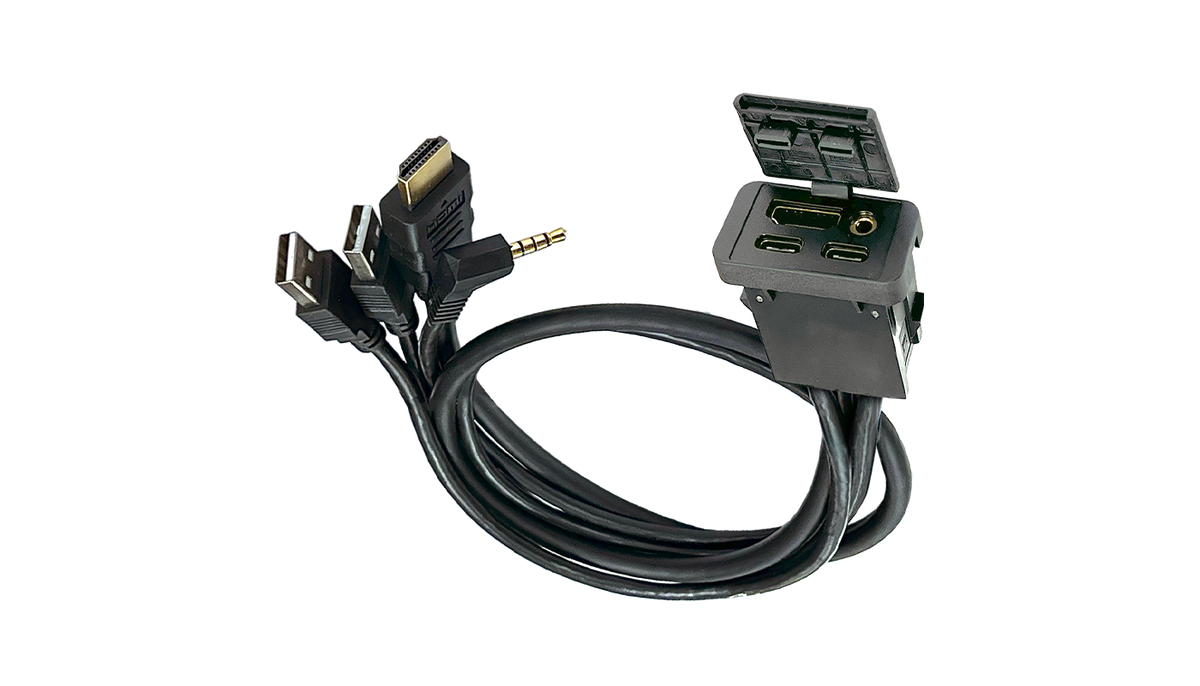 Alpine KCU-C70TY – Alpine Media Port Suitable for LandCruiser 70 Series 2010>2023 Vehicles