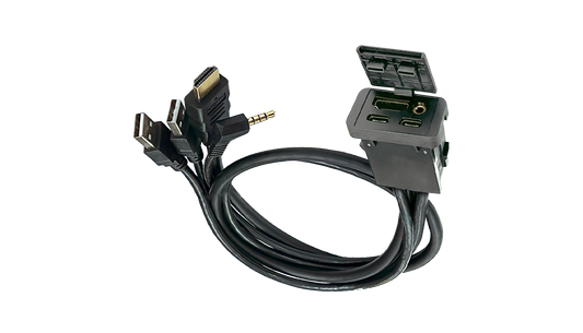 Alpine KCU-C70TY – Alpine Media Port Suitable for LandCruiser 70 Series 2010>2023 Vehicles