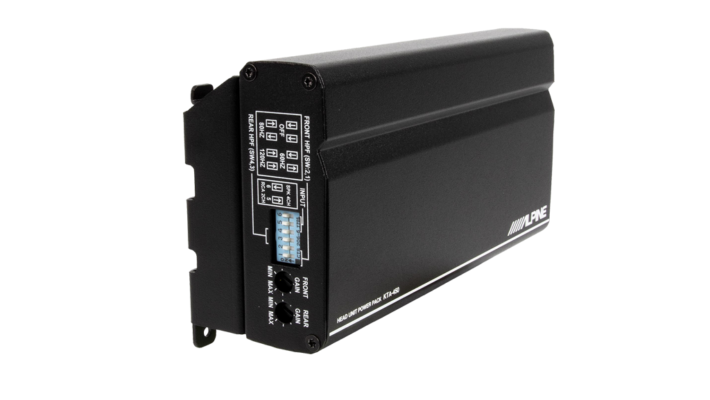 Alpine KTA-450 – 4-Channel Power Pack Amplifier – view 2