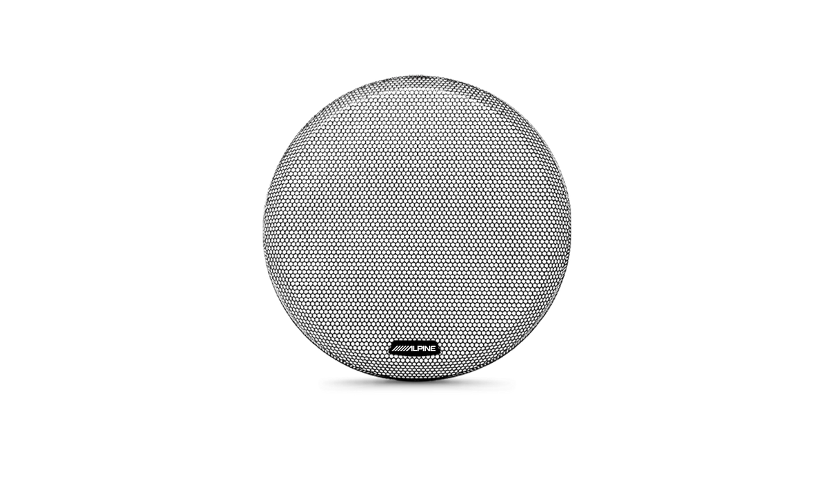 Alpine KTE-8G.3 – Premium Grille for Alpine S2 & R2 Series 8″ Subwoofers