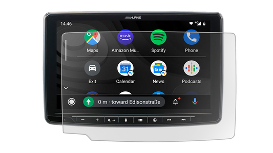 Alpine KTX-HF9 – Anti-glare Protective Film for Alpine Halo9 Series