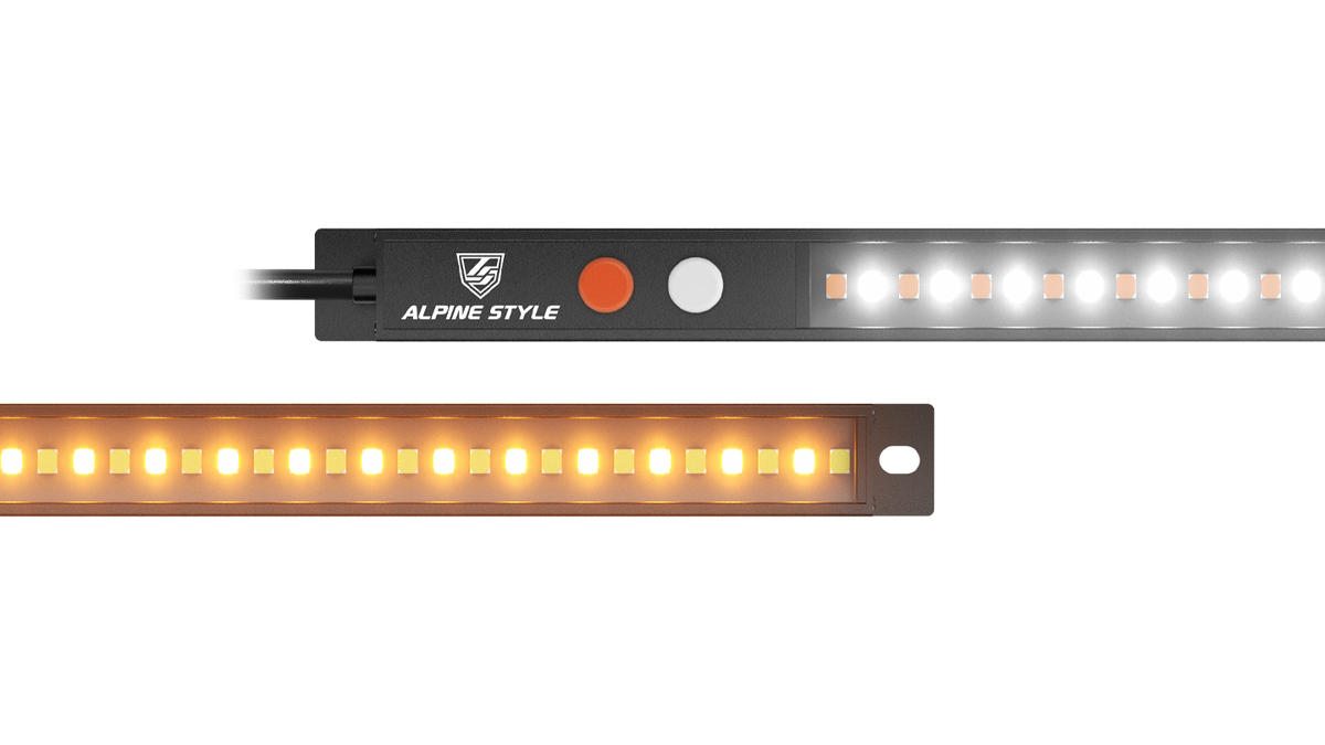 Alpine LXR-CL30 – 30CM LED Dual Colour Magnetic Camping Light