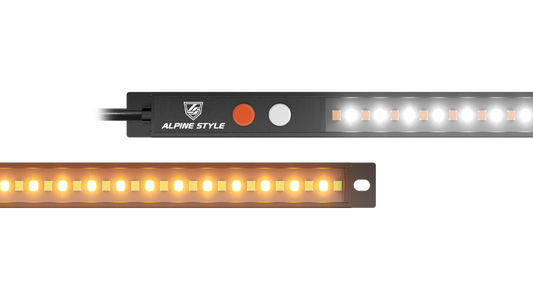 Alpine LXR-CL30 – 30CM LED Dual Colour Magnetic Camping Light