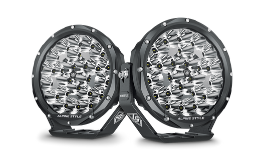 Alpine LXR-UX7 – 7-Inch ExpeditionUltra High-Output Premium LED Spotlight (Pair)