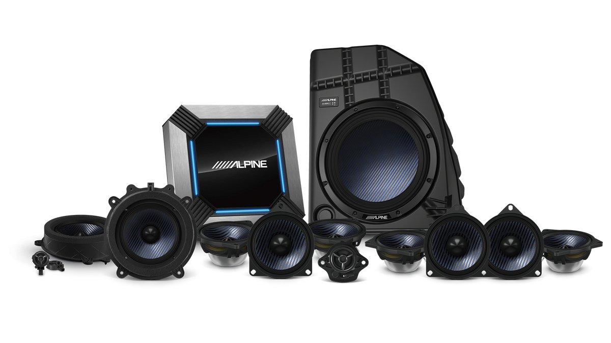 Alpine EV-PRO-TY – Professional System Replacement Kit for Tesla Model Y