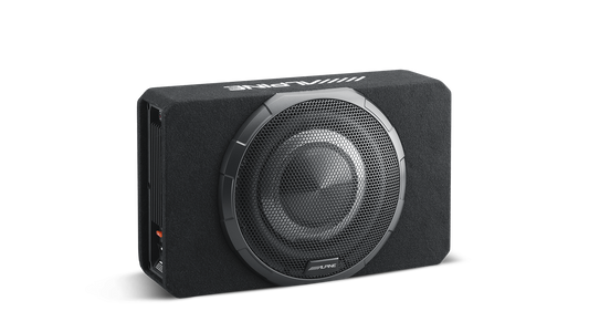 Alpine PWV-SB10 – BassRev 10″ Slim-Line Powered Subwoofer
