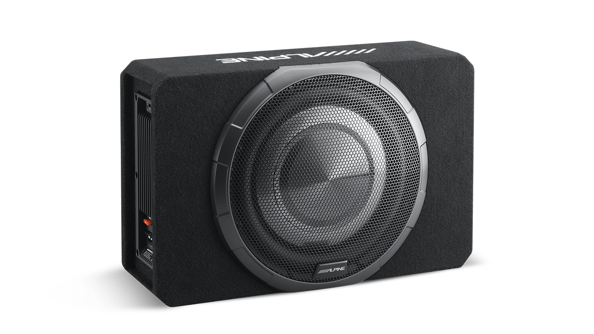 Alpine PWV-SB12 – BassRev 12″ Slim-Line Powered Subwoofer