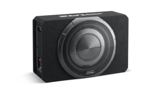 Alpine PWV-SB12 – BassRev 12″ Slim-Line Powered Subwoofer