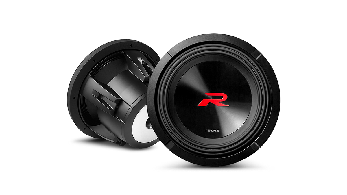 Alpine R2-W10D2 – R-Series 10” Subwoofer with Dual 2Ω Voice Coils