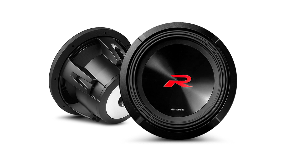 Alpine R2-W12D2 – R-Series 12” Subwoofer with Dual 2Ω Voice Coils