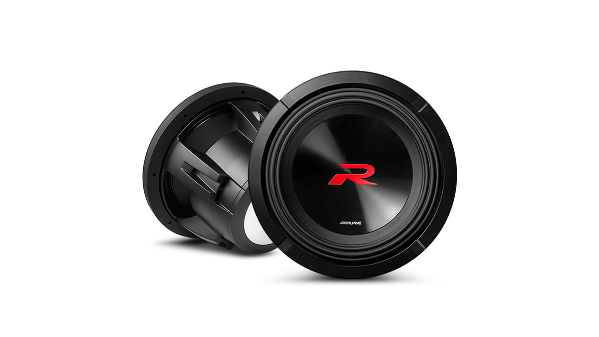 Alpine R2-W8D4 – R-Series 8” Subwoofer with Dual 4Ω Voice Coils