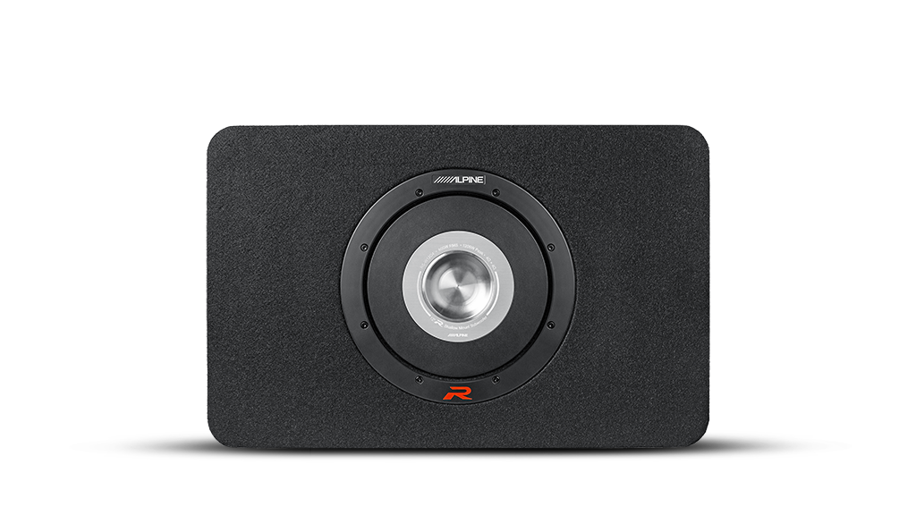 Alpine RS-SB10 – R-Series 10″ Shallow Profile Enclosure 2 Ohm Subwoofer – view 3