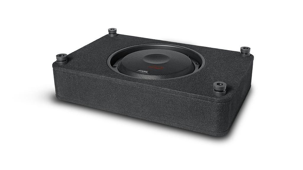 Alpine RS-SB12 – R-Series 12″ Shallow Profile Enclosure 2 Ohm Subwoofer – view 4