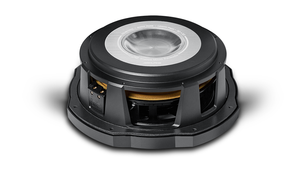 Alpine RS-W10D2 – R-Series 10″ Shallow Profile Dual 2 Ohm DVC High Performance Subwoofer – view 5
