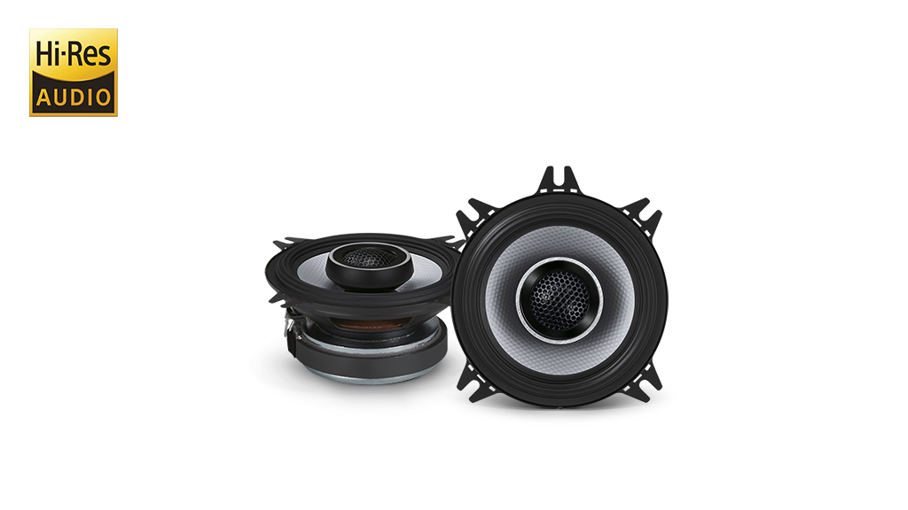 Alpine S2-S40 – S-Series 4 Inch 2-Way Hi-Res Audio Coaxial Speaker System