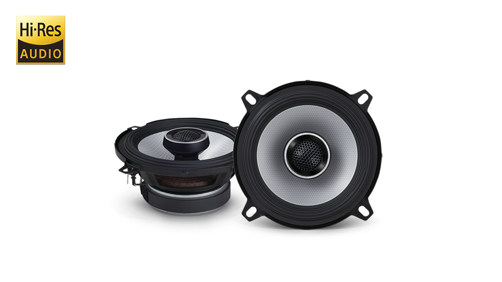 Alpine S2-S50 – S-Series 5 Inch 2-Way Hi-Res Audio Coaxial Speaker System