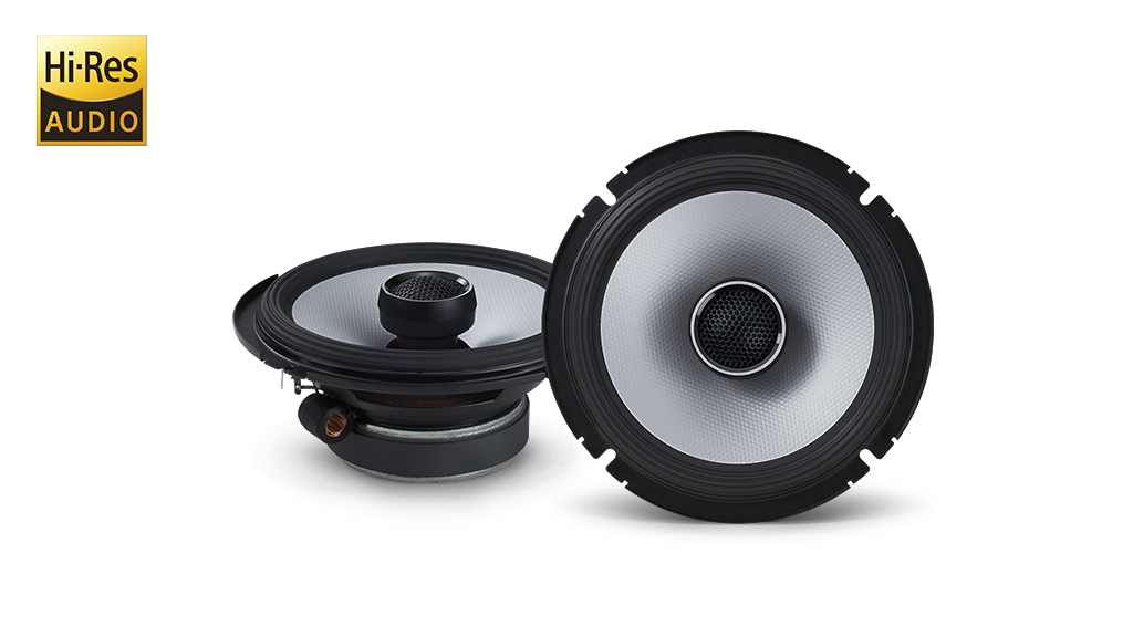 Alpine S2-S65 – S-Series 6-1/2 Inch 2-Way Hi-Res Audio Coaxial Speaker System