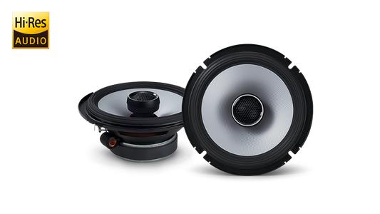 Alpine S2-S65 – S-Series 6-1/2 Inch 2-Way Hi-Res Audio Coaxial Speaker System