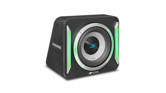 Alpine S2-SB10 – S-Series 10” PrismaLink™ Preloaded Subwoofer Wedge Enclosure – view 2