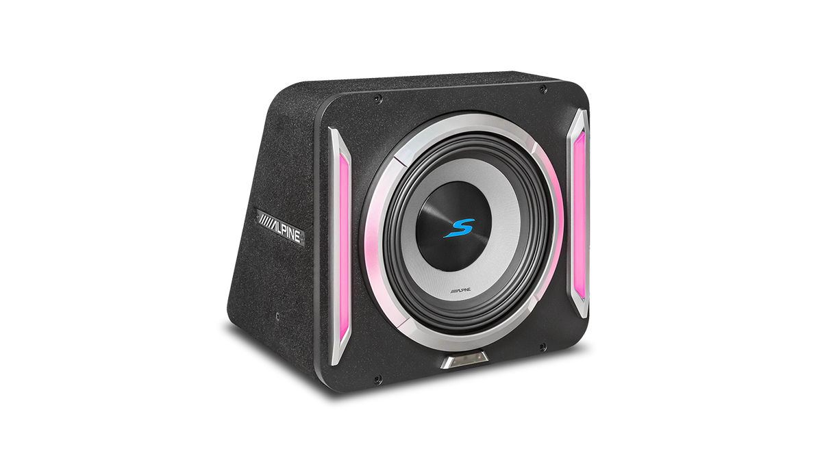 Alpine S2-SB10 – S-Series 10” PrismaLink™ Preloaded Subwoofer Wedge Enclosure – view 3