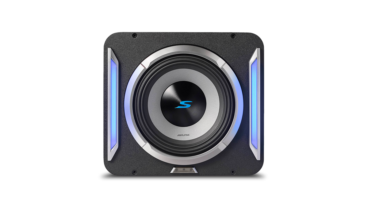 Alpine S2-SB10 – S-Series 10” PrismaLink™ Preloaded Subwoofer Wedge Enclosure – view 4