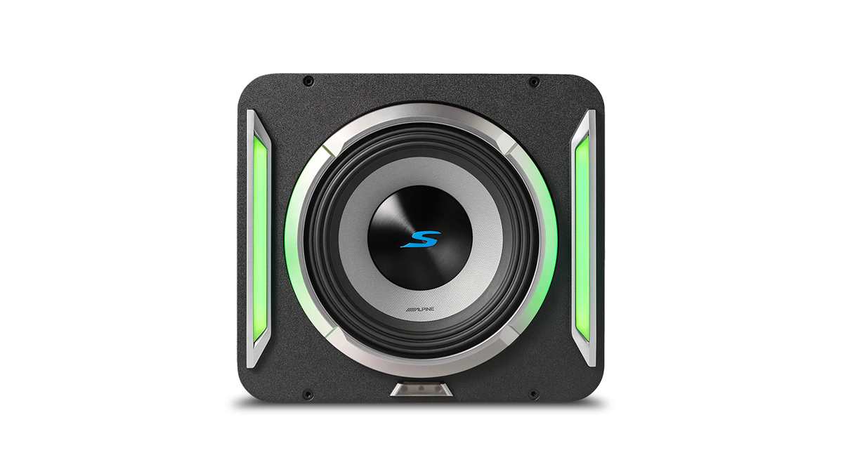 Alpine S2-SB10 – S-Series 10” PrismaLink™ Preloaded Subwoofer Wedge Enclosure – view 5