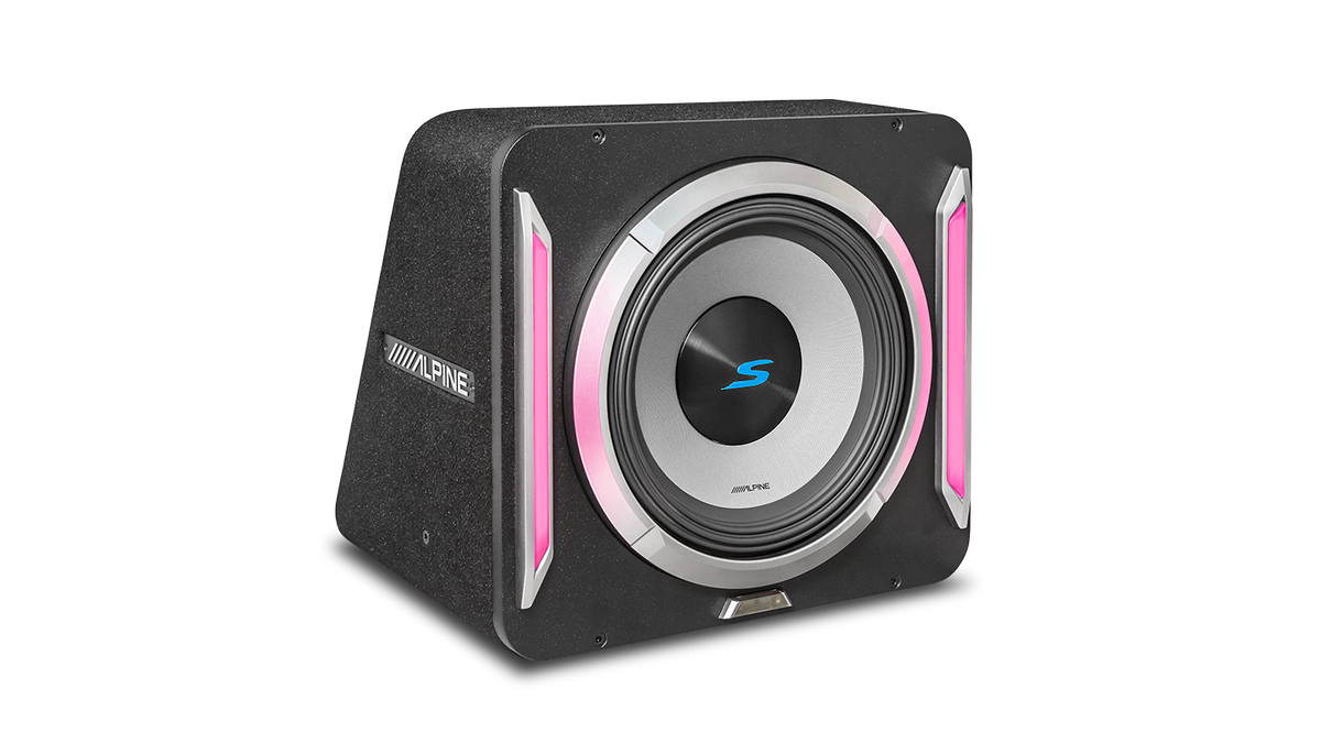 Alpine S2-SB12 – S-Series 12” PrismaLink™ Preloaded Subwoofer Wedge Enclosure – view 3