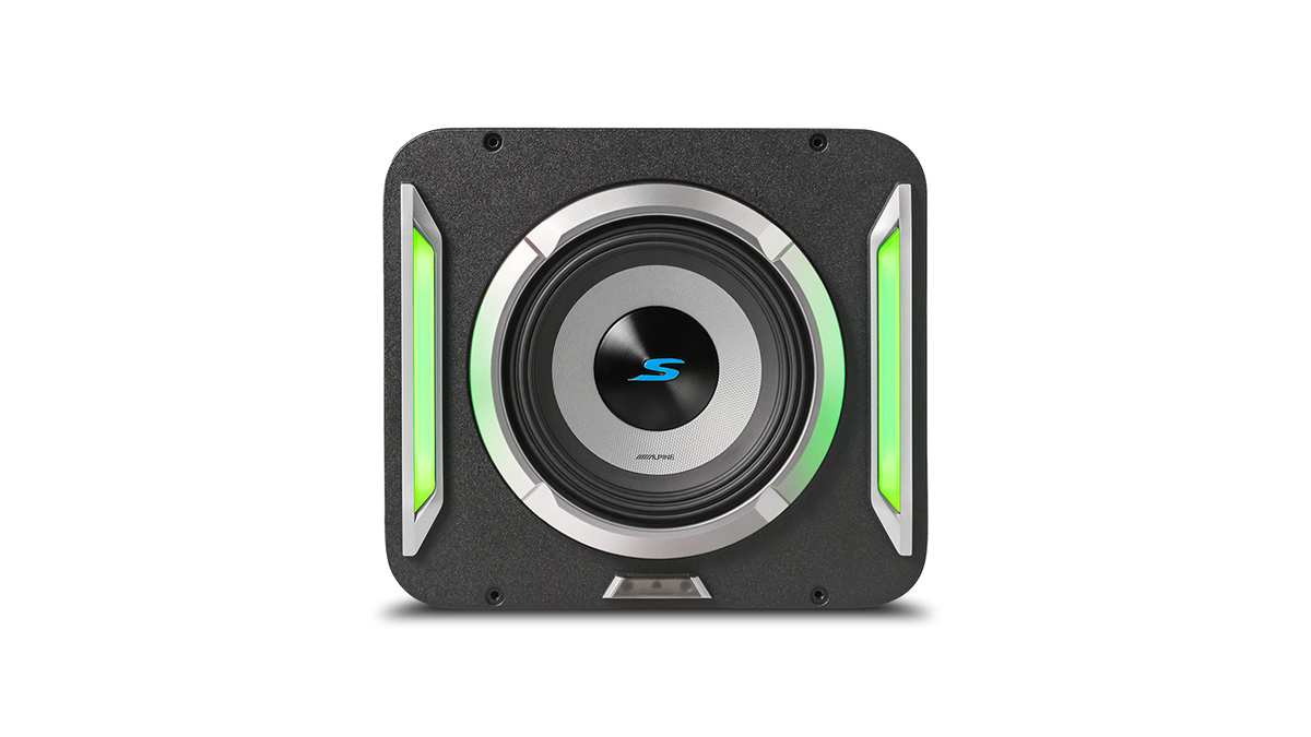 Alpine S2-SB8 – S-Series 8” PrismaLink™ Preloaded Subwoofer Wedge Enclosure – view 5