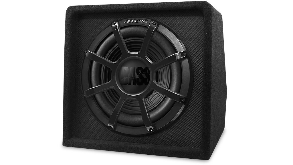 Alpine SBW-S12S4 – Bass Series 12″ Single Subwoofer Enclosure