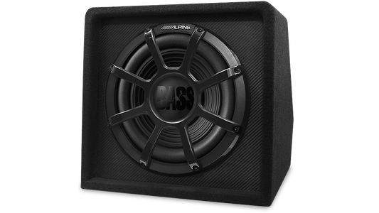 Alpine SBW-S12S4 – Bass Series 12″ Single Subwoofer Enclosure