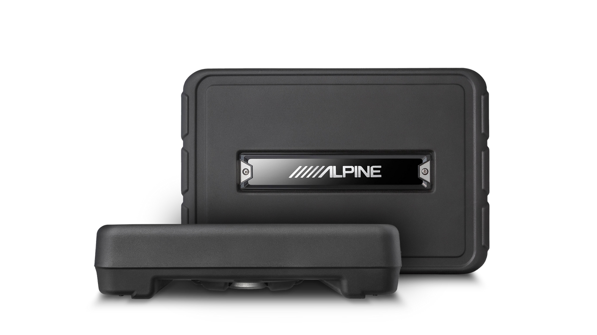 Alpine SS-SB10 – Single 10” S-Series 2Ω Shallow Preloaded Subwoofer Enclosure