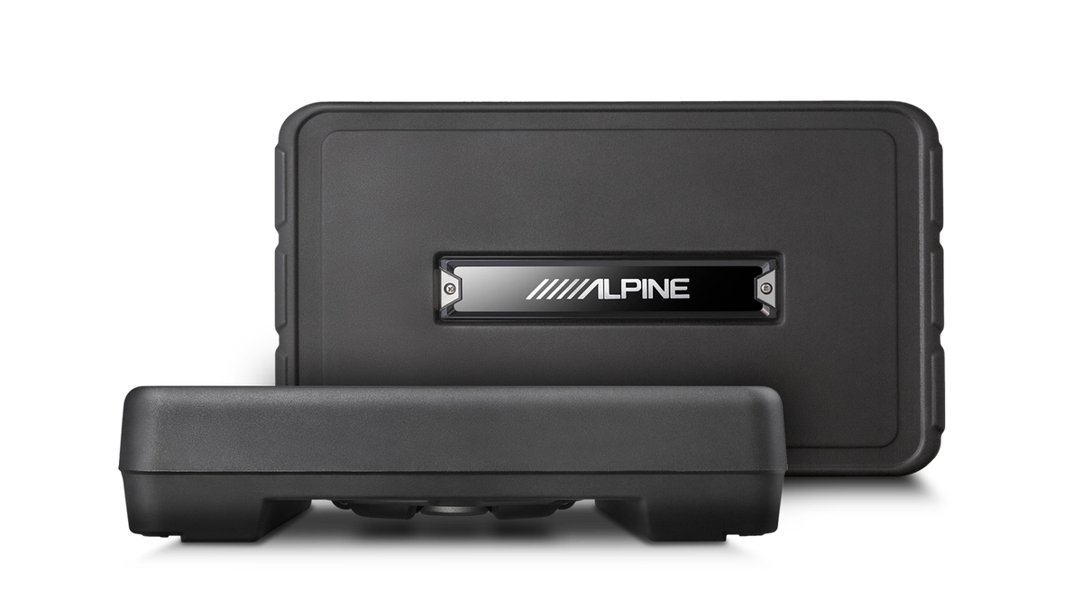 Alpine SS-SB12 – Single 12” S-Series 2Ω Shallow Preloaded Subwoofer Enclosure