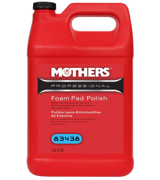 PROFESSIONAL FOAM PAD POLISH / FINISHING POLISH 3.785L