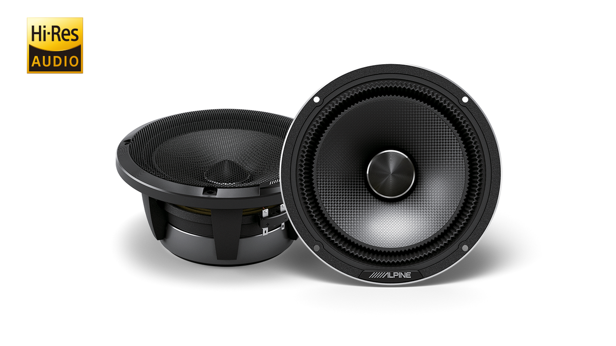 Alpine HDZ-65CS – Alpine Status Hi-Res 6-1/2″ (16.5cm) 2-Way Slim-fit Component Speaker Set – view 2