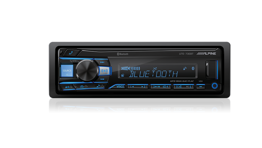 Alpine UTE-73EBT – DIGITAL MEDIA RECEIVER WITH BLUETOOTH