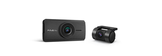FineVu GX35 Dash Camera with Dual-Lens for Comprehensive Road Coverage and High-Quality Recording