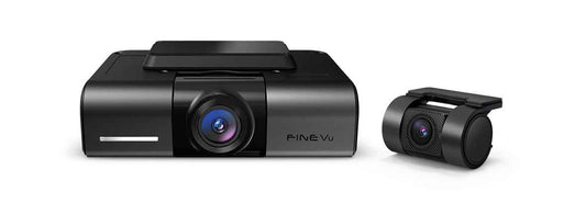 FineVu GX400 Dash Camera with Dual Lens for Clear Road Visibility and Safety