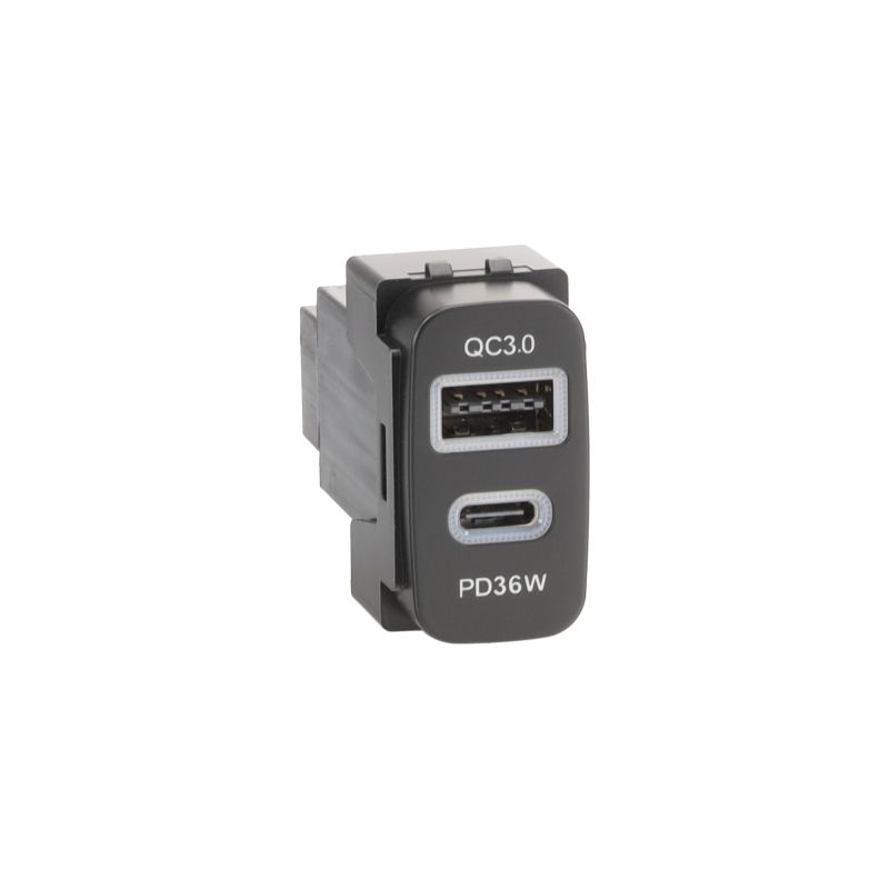 Mitsubishi USB-C Pass-Through & Charging Socket APUSBMT4