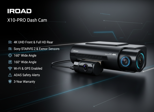 Iroad X10 Pro Dash Camera for Ultimate Vehicle Safety