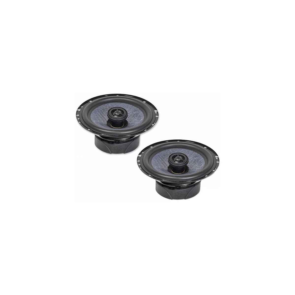 Gladen RC165 6 inch coaxial speakers designed for high-quality sound in vehicles