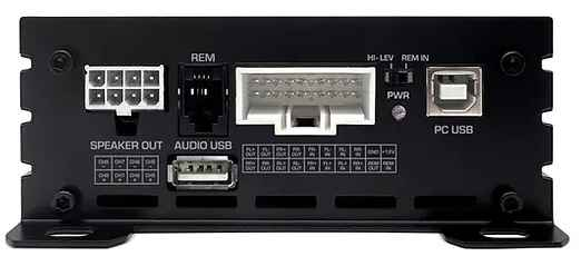 Harmony DSP 10CH WITH 8 X 35RMS AMP featuring multiple input and output connections for superior sound management
